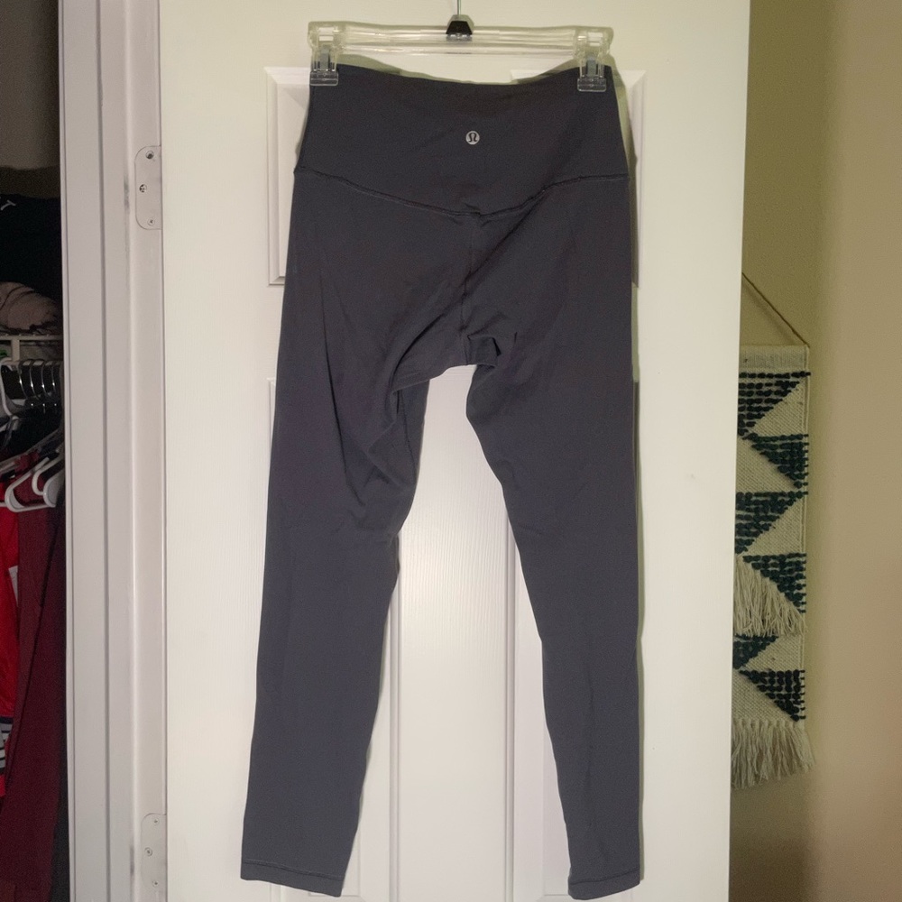 Gray Lululemon Align leggings